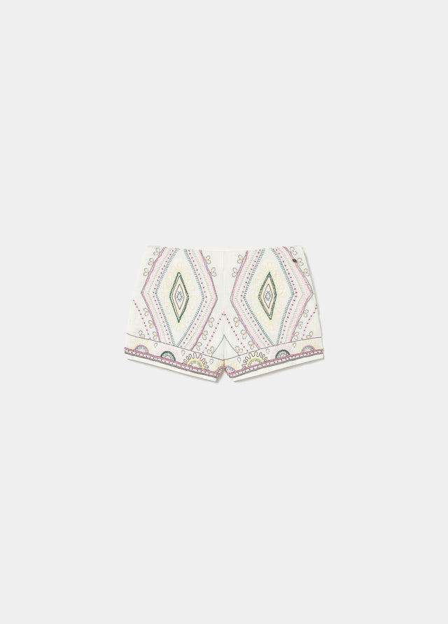 Short brodé
