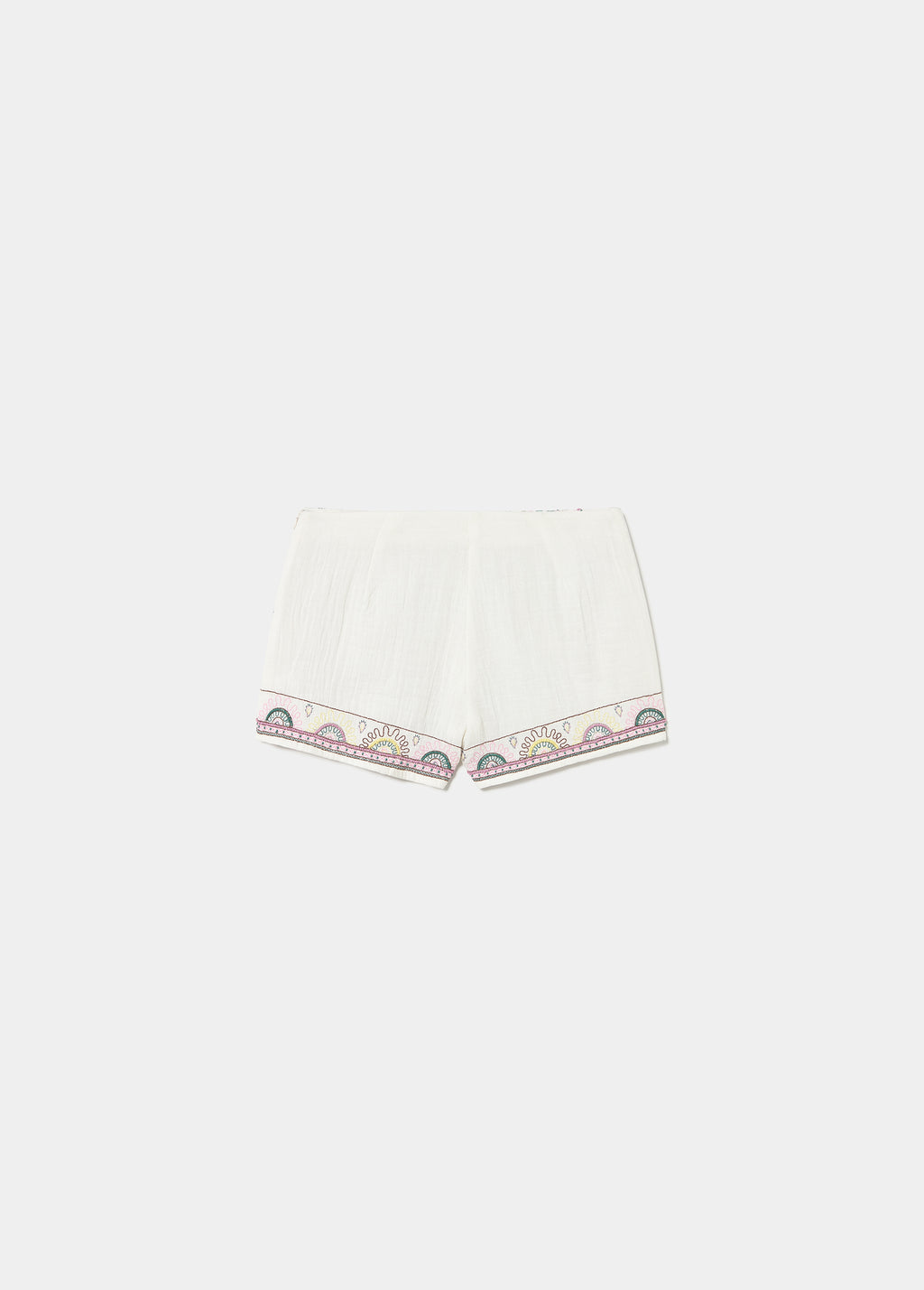 Short brodé