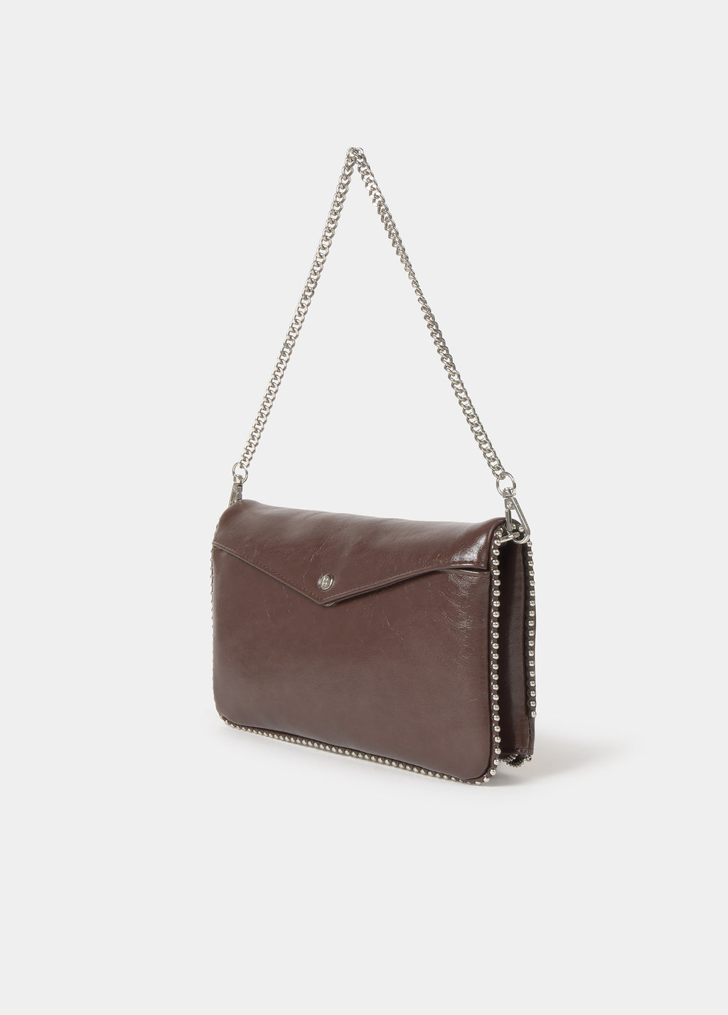 Small flap bag with beads