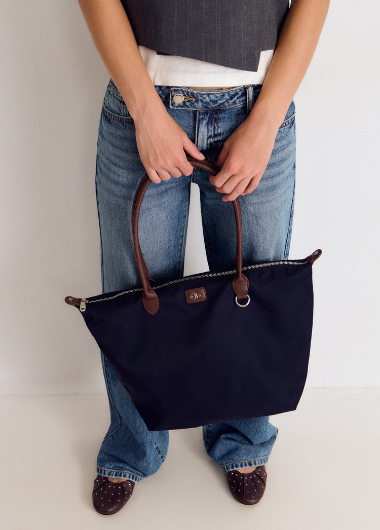 Nylon shopper bag