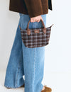 Bossa petita shopper de quadres