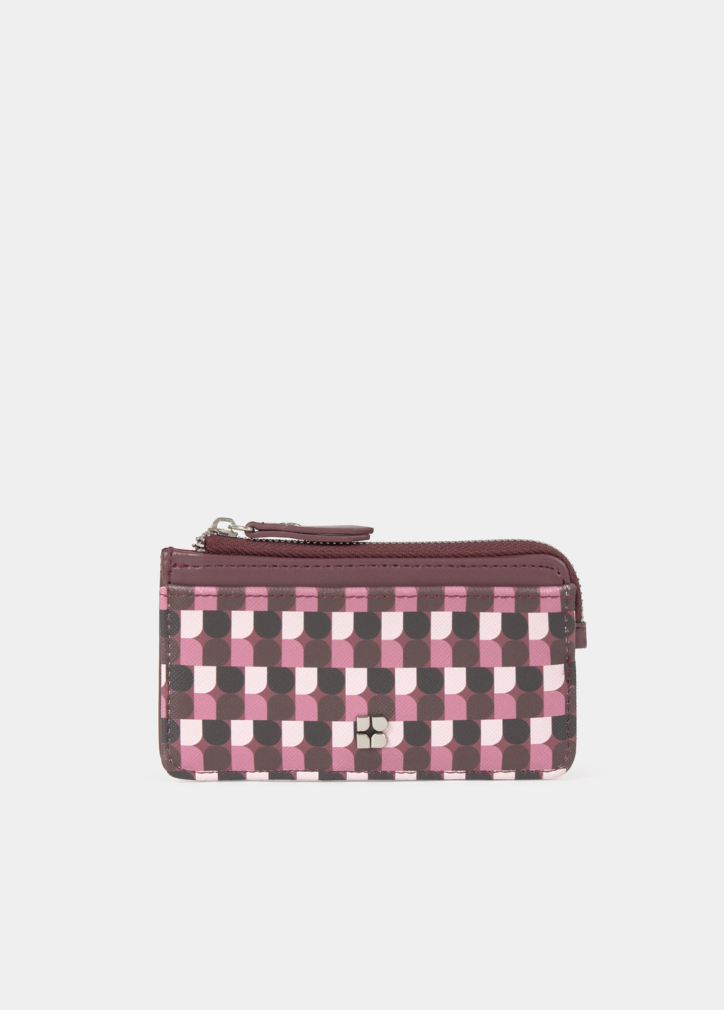Tarjetero estampado