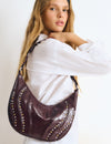 Bolso hombro mix tachas