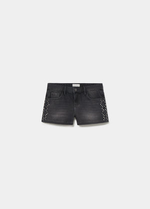 Shorts with side studs