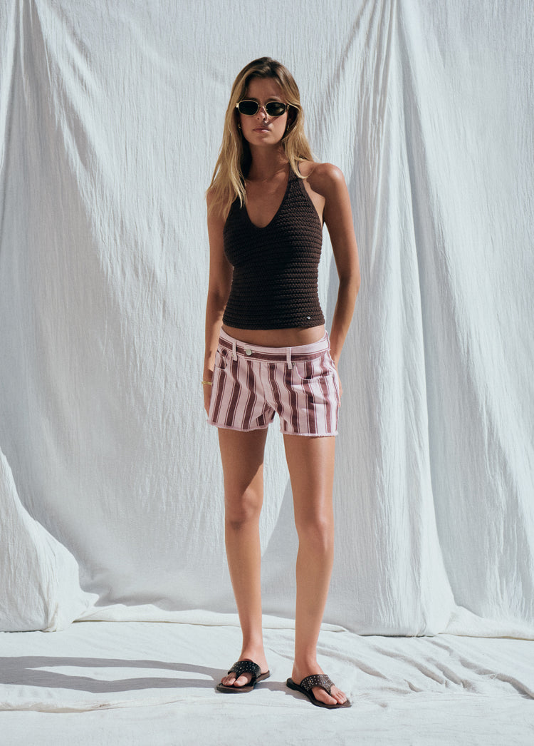 Striped shorts