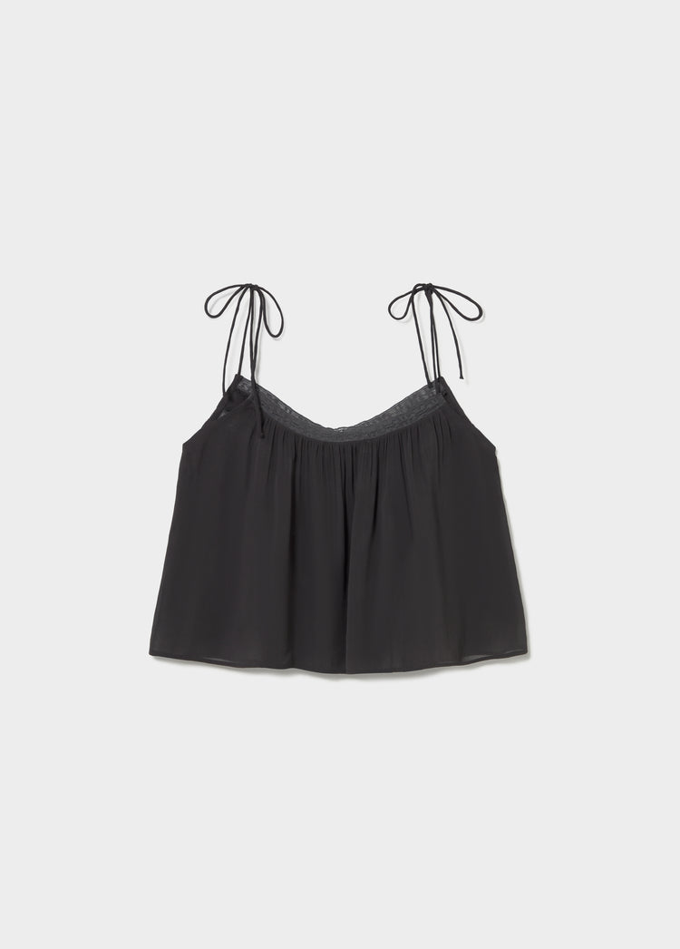 Top con spalline in pizzo