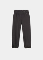 Pantalón bombacho cintura tachas