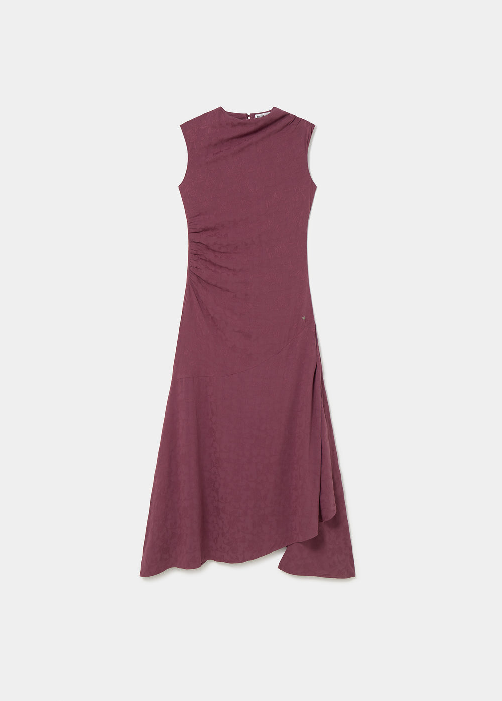 Langes Jacquardkleid