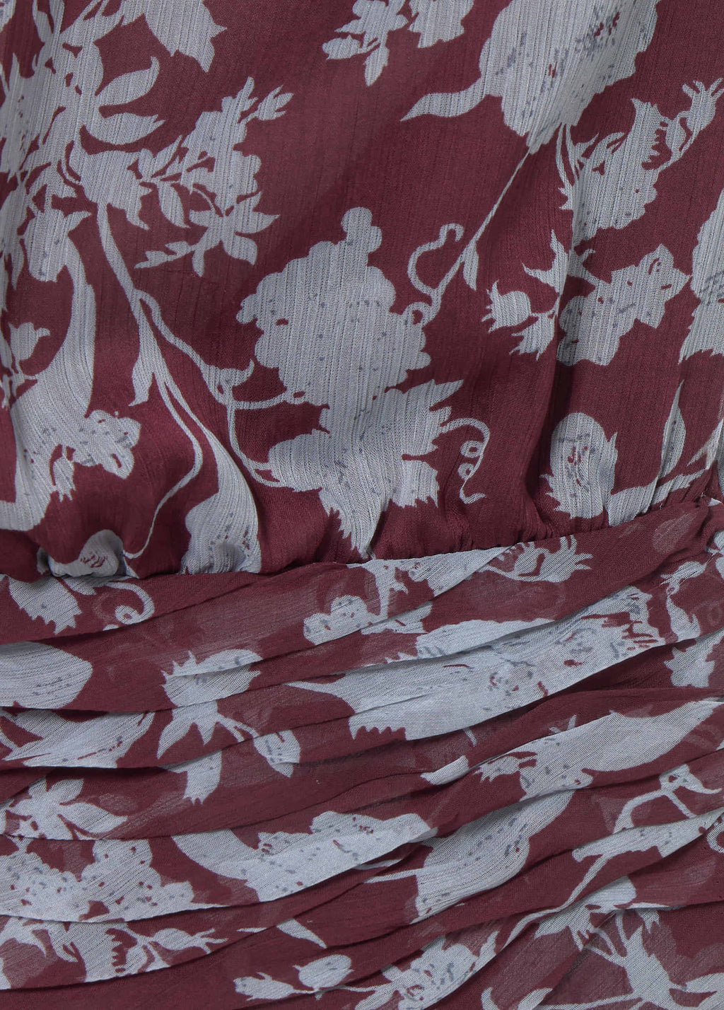 Long printed dress