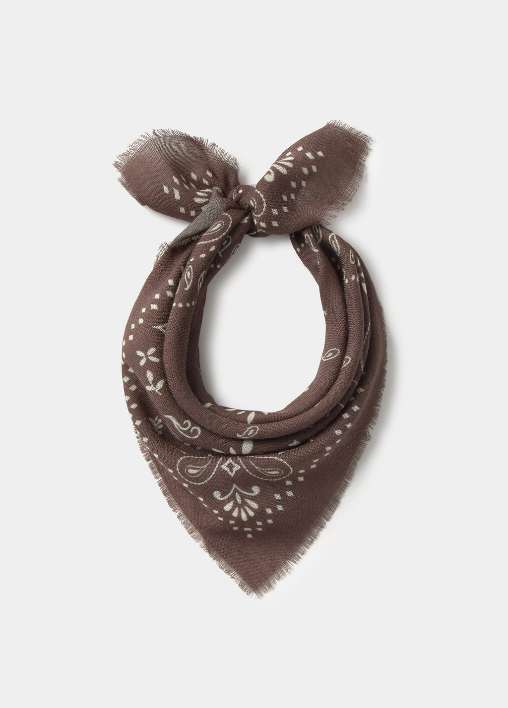 Mocador paisley amb serrells