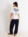 T-Shirt mit Hundeprint