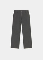 Broek met ritssluitingdetail