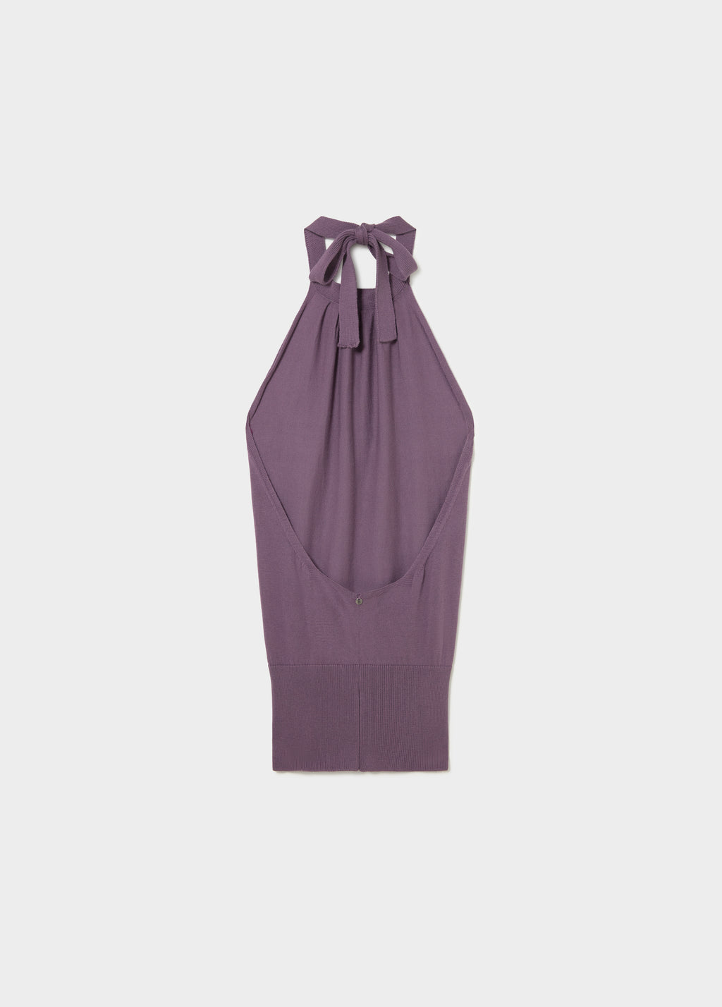 Neck-tied back neckline top