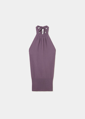 Top atado en cuello escote espalda