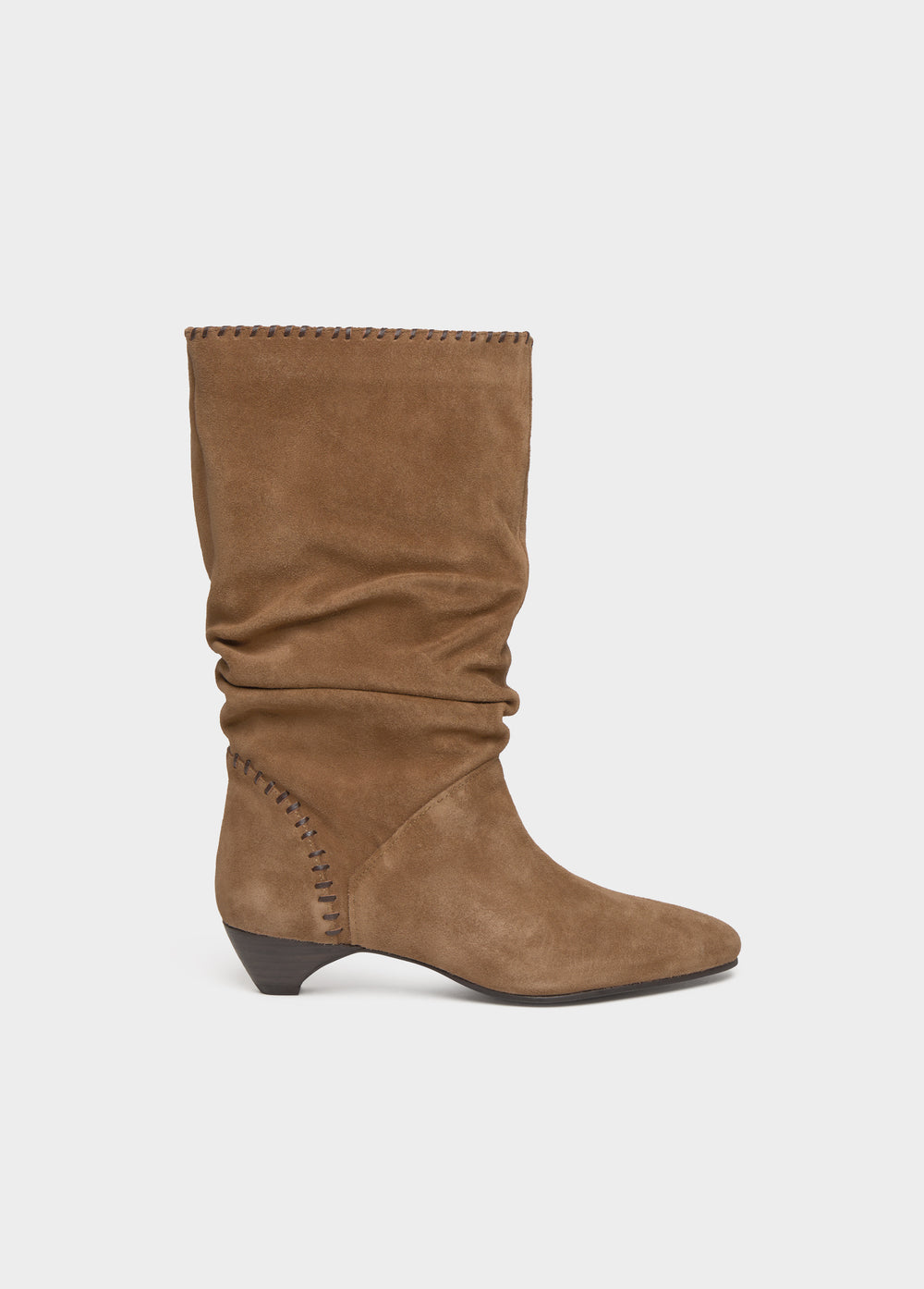 Bota slouchy amb taló kitten