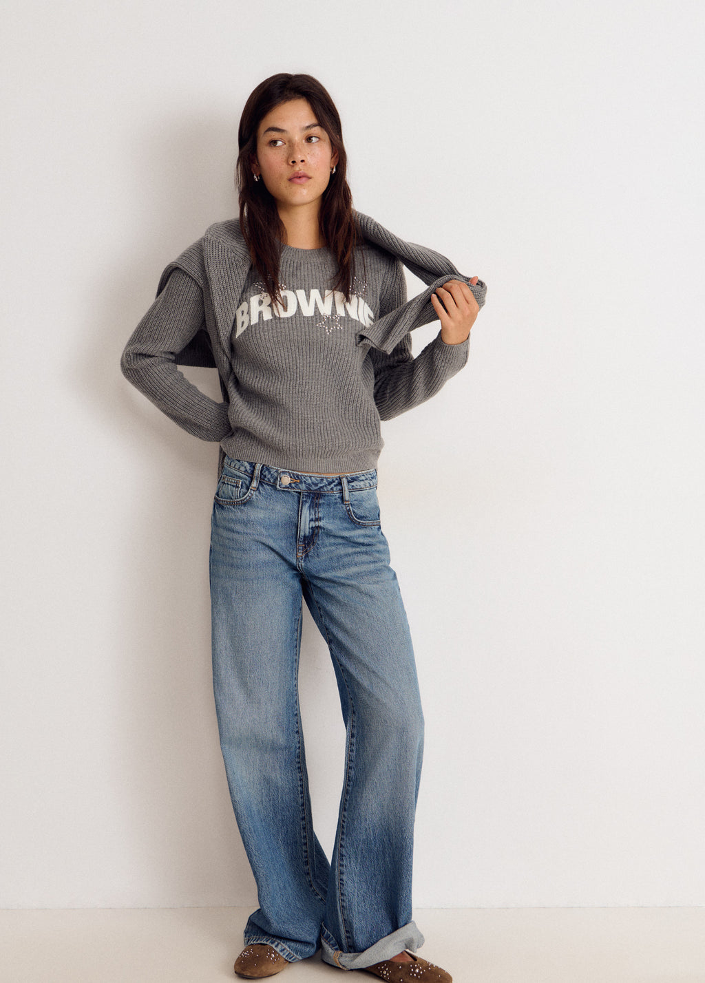 Brownie star sweater