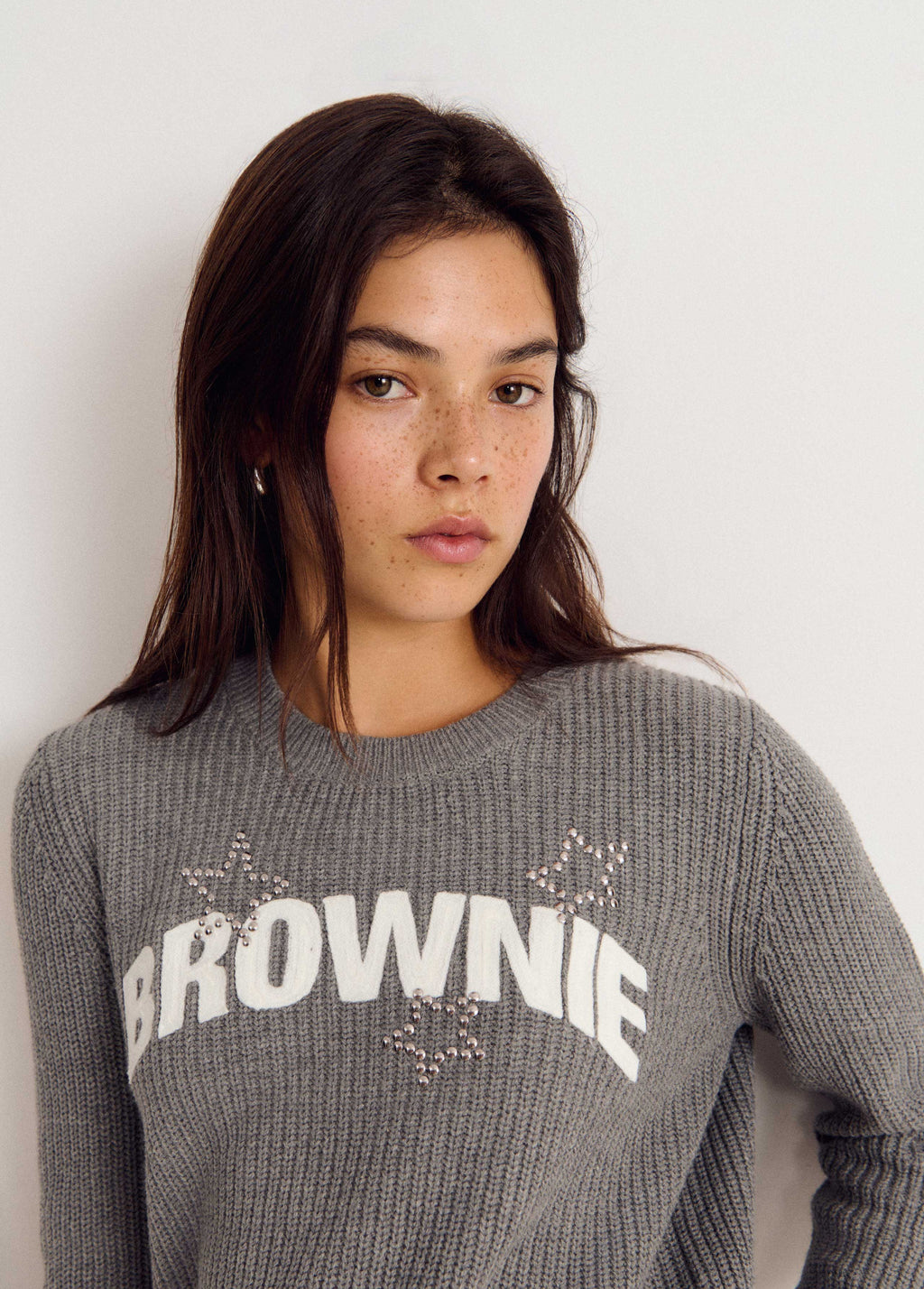 Brownie star sweater