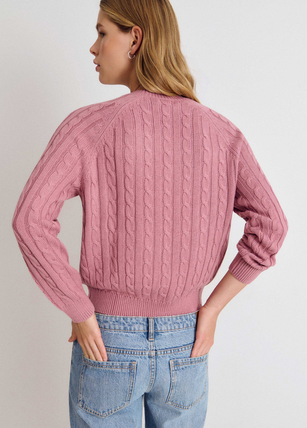 Puppy crew-neck sweater