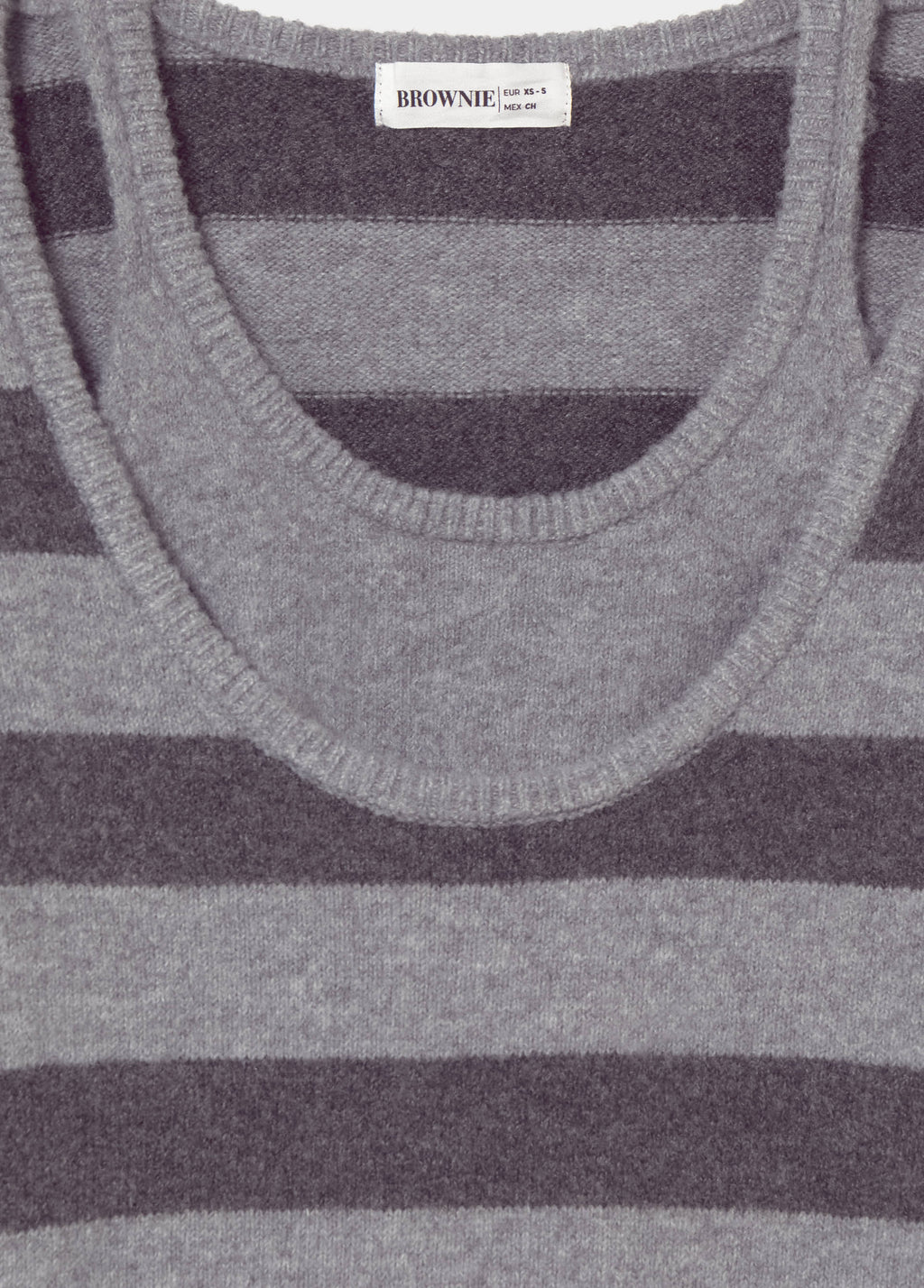 Maglione a doppie righe