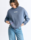 Kapuzen-Sweatshirt mit Print