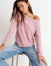 Studded V-neck T-shirt