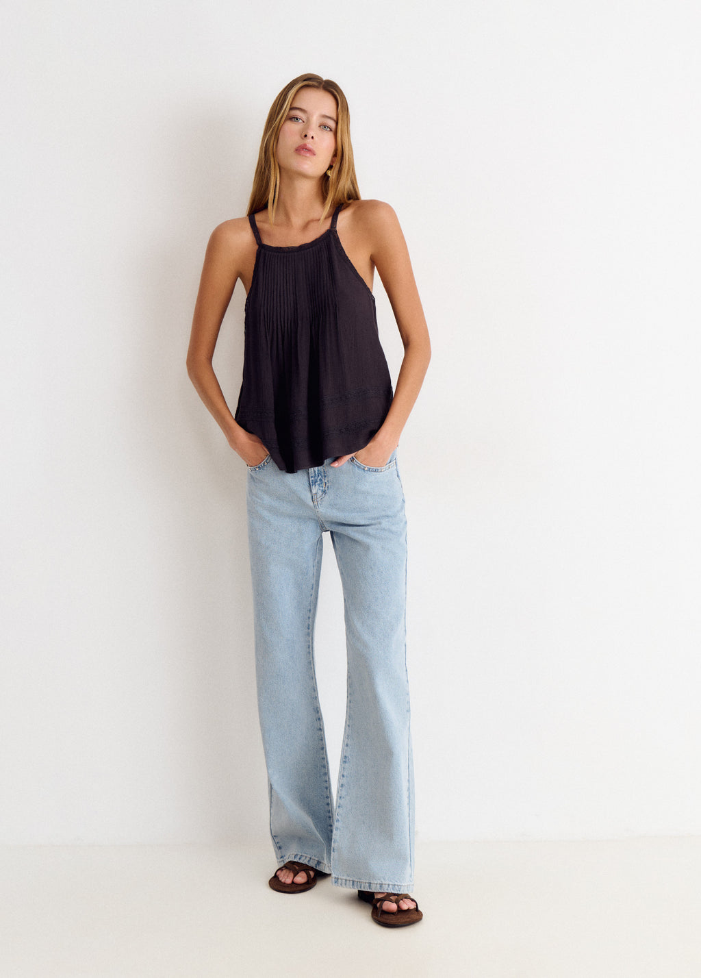 Top halter jaretas