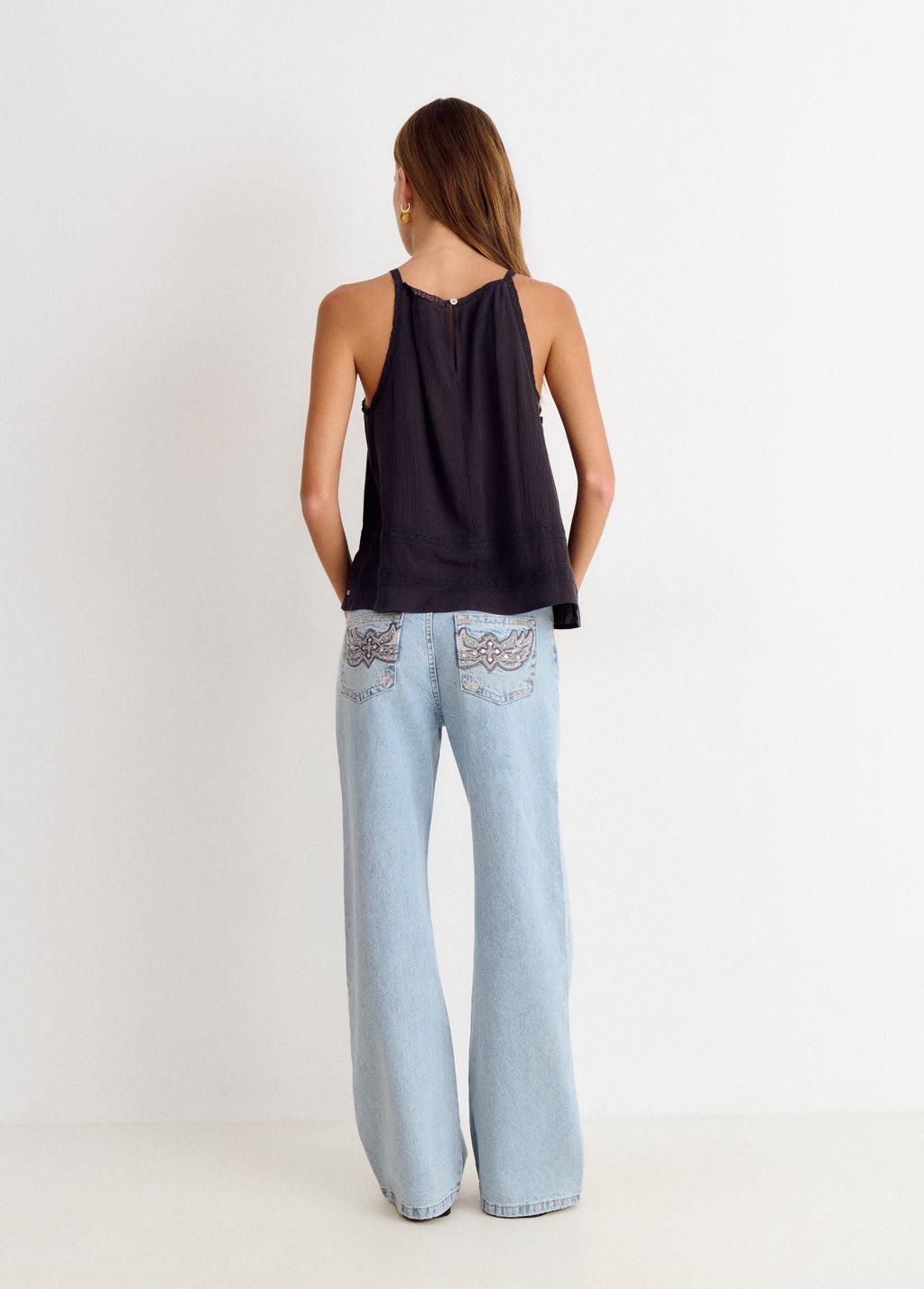 Top halter jaretas