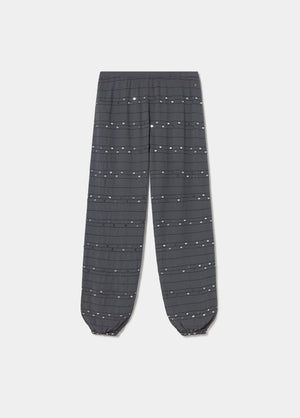 Baggy broek met pailletten