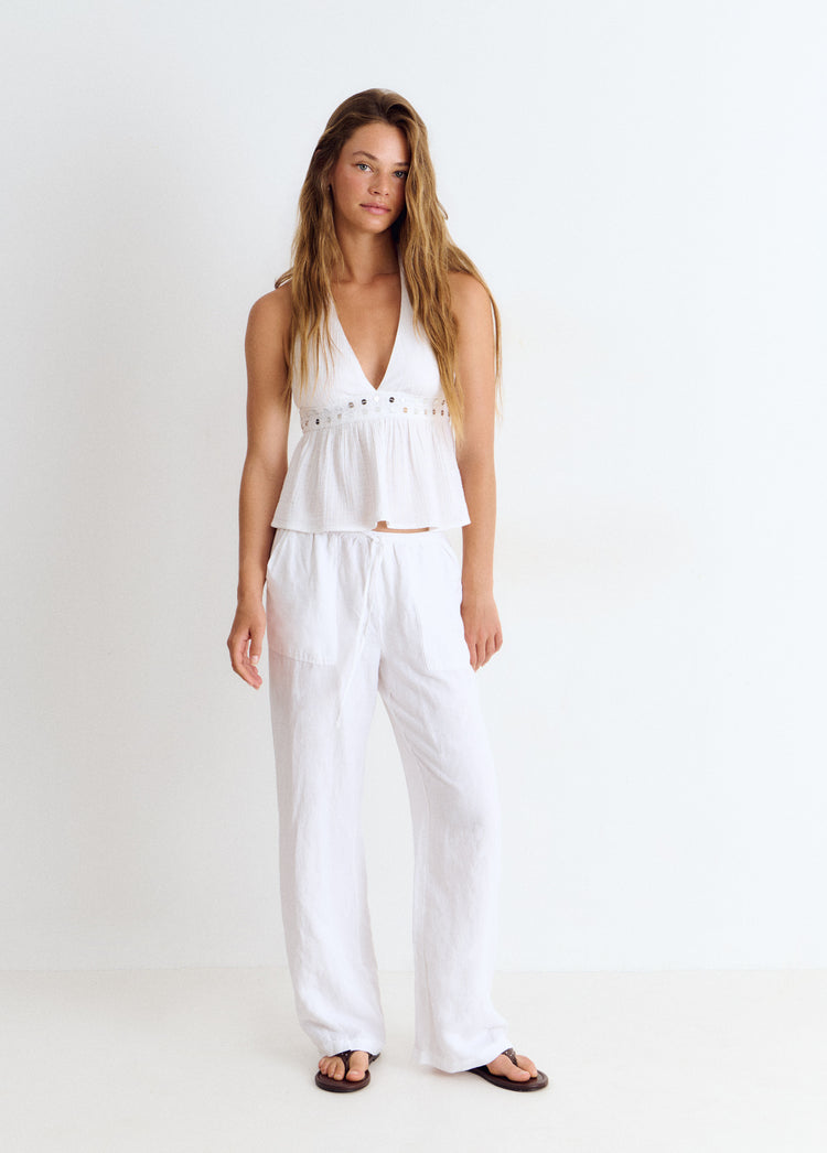 Mirror strap top