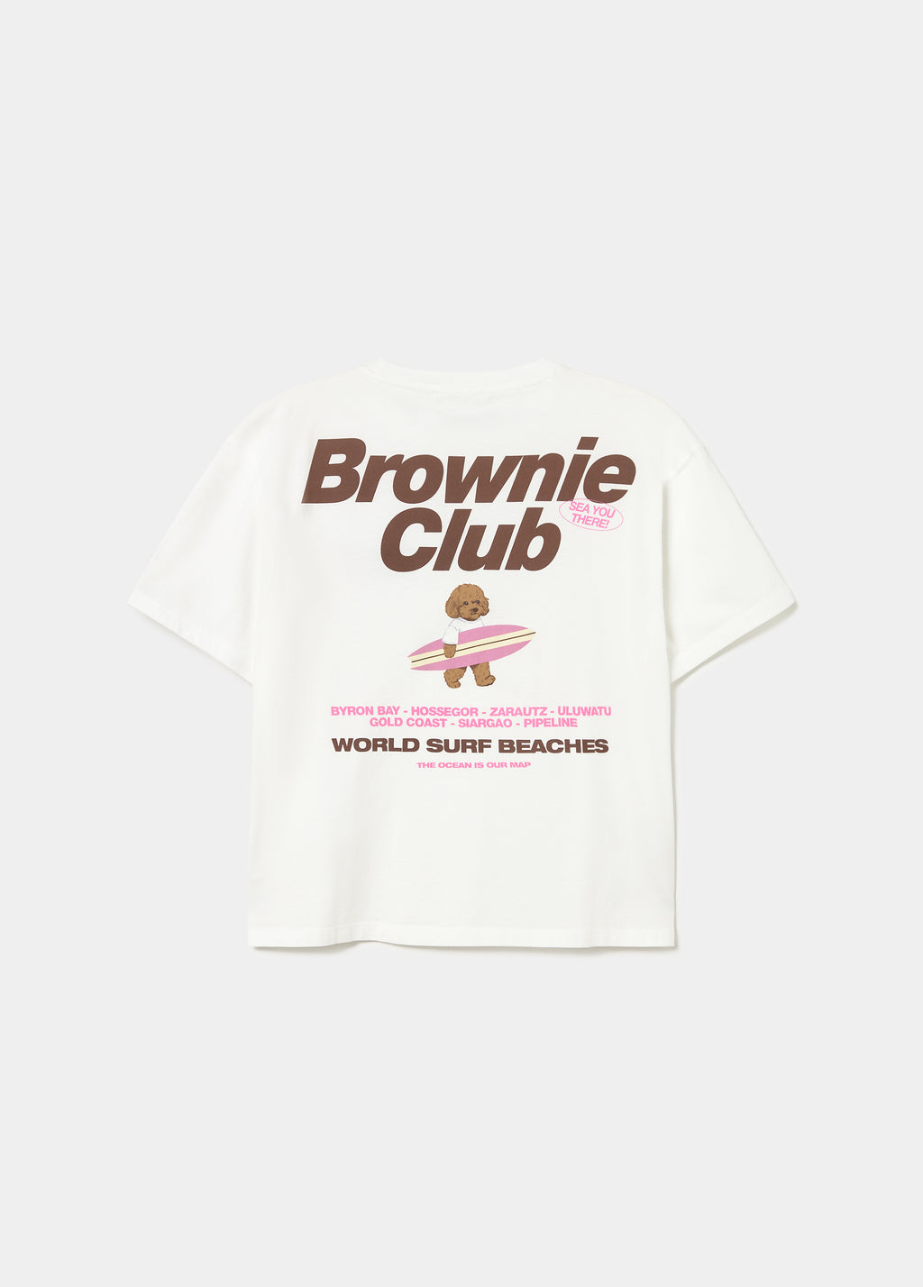 T-shirt surferhond