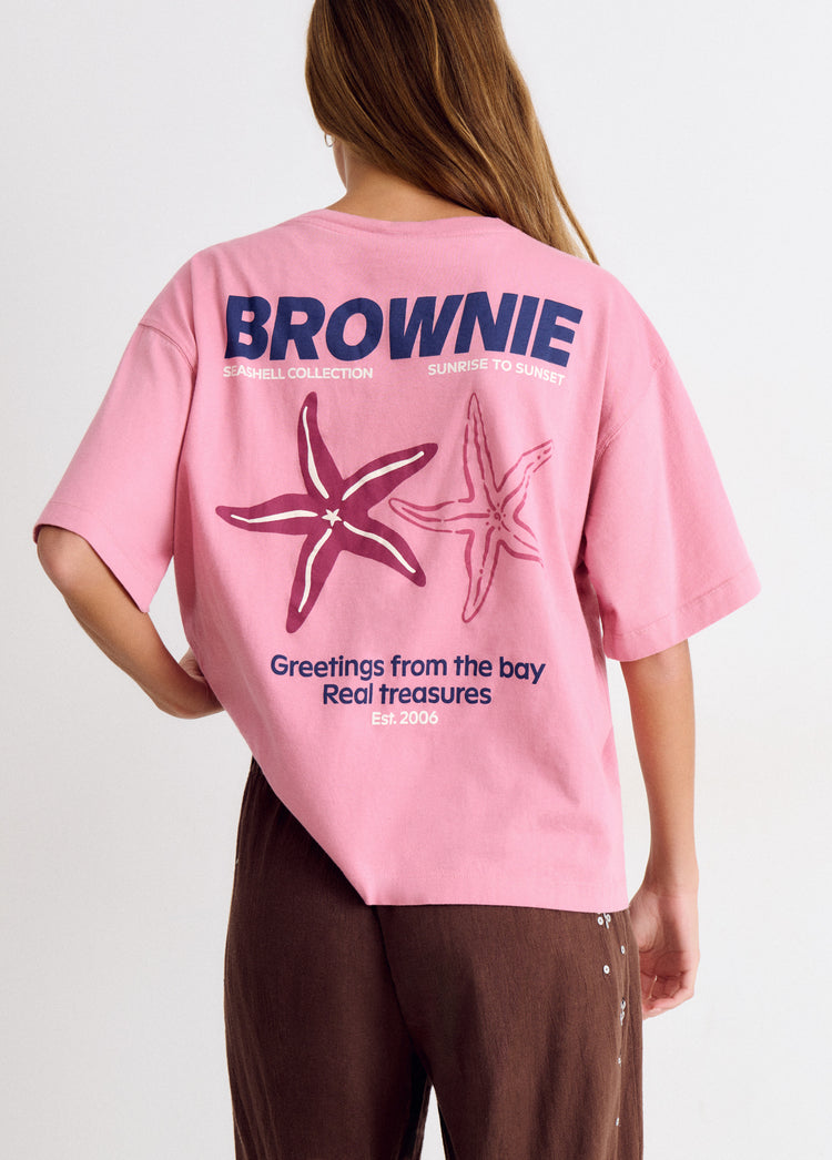 Star print T-shirt