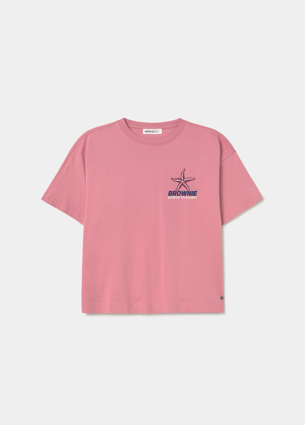 Star print T-shirt