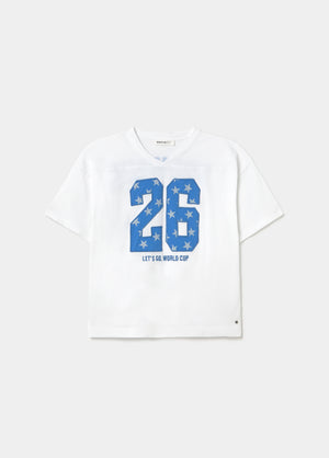 T-shirt patch numéro Coupe du Monde