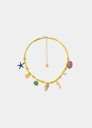 Marine piece necklace