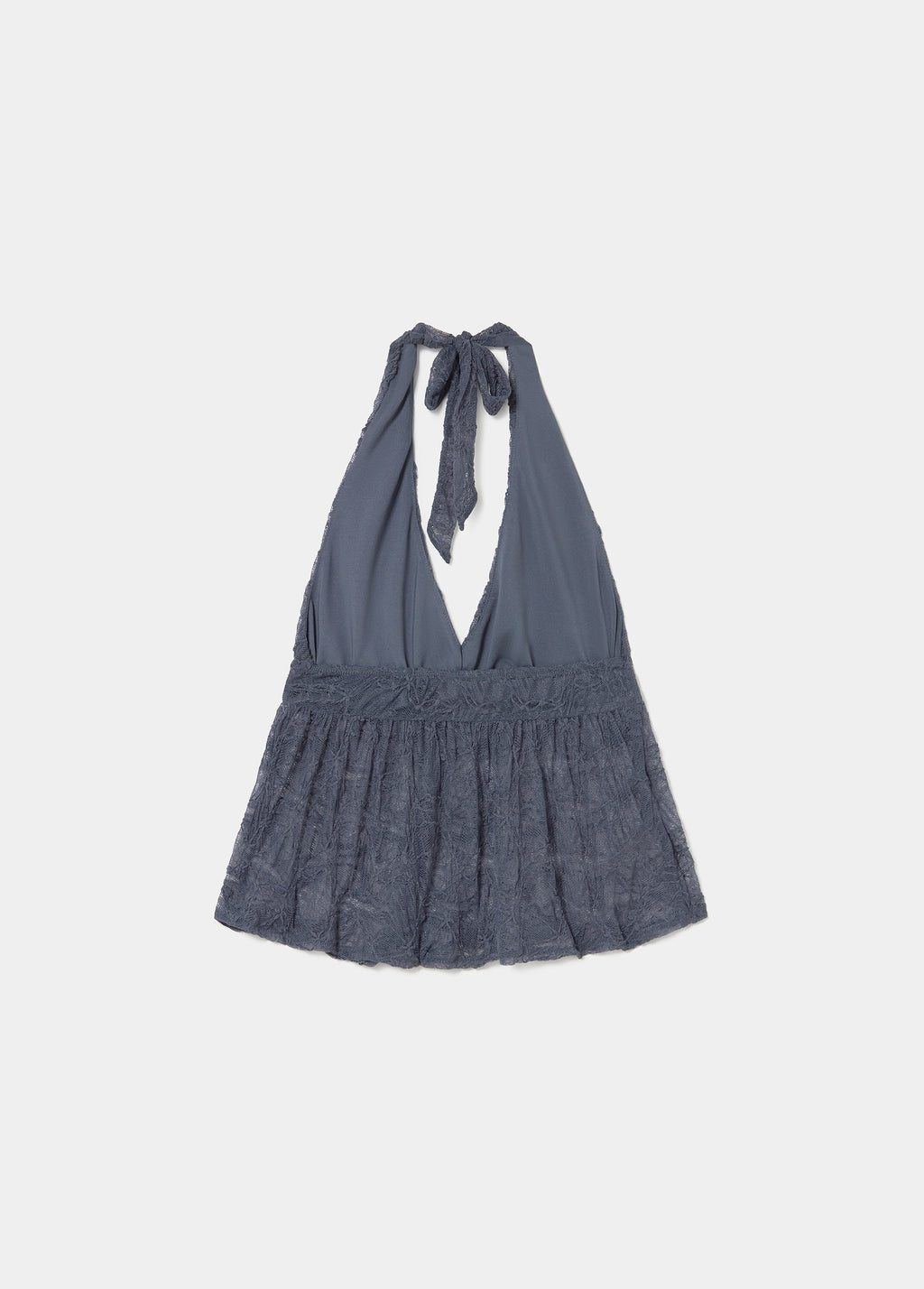 Lace halter top