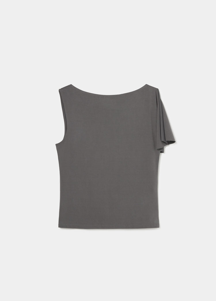 Short-sleeve cupro t-shirt