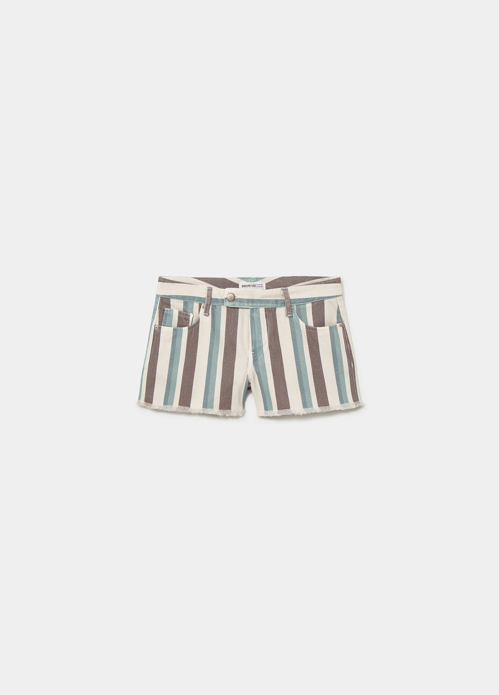 Short estampat de ratlles