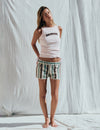 Short estampado rayas