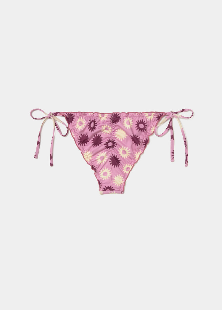 Sun print bikini bottoms