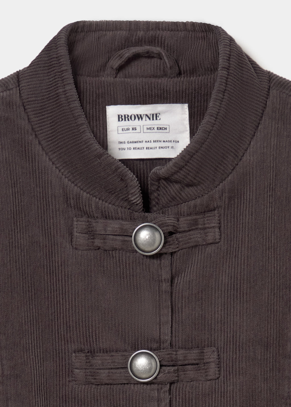 Gefütterte Cordjacke