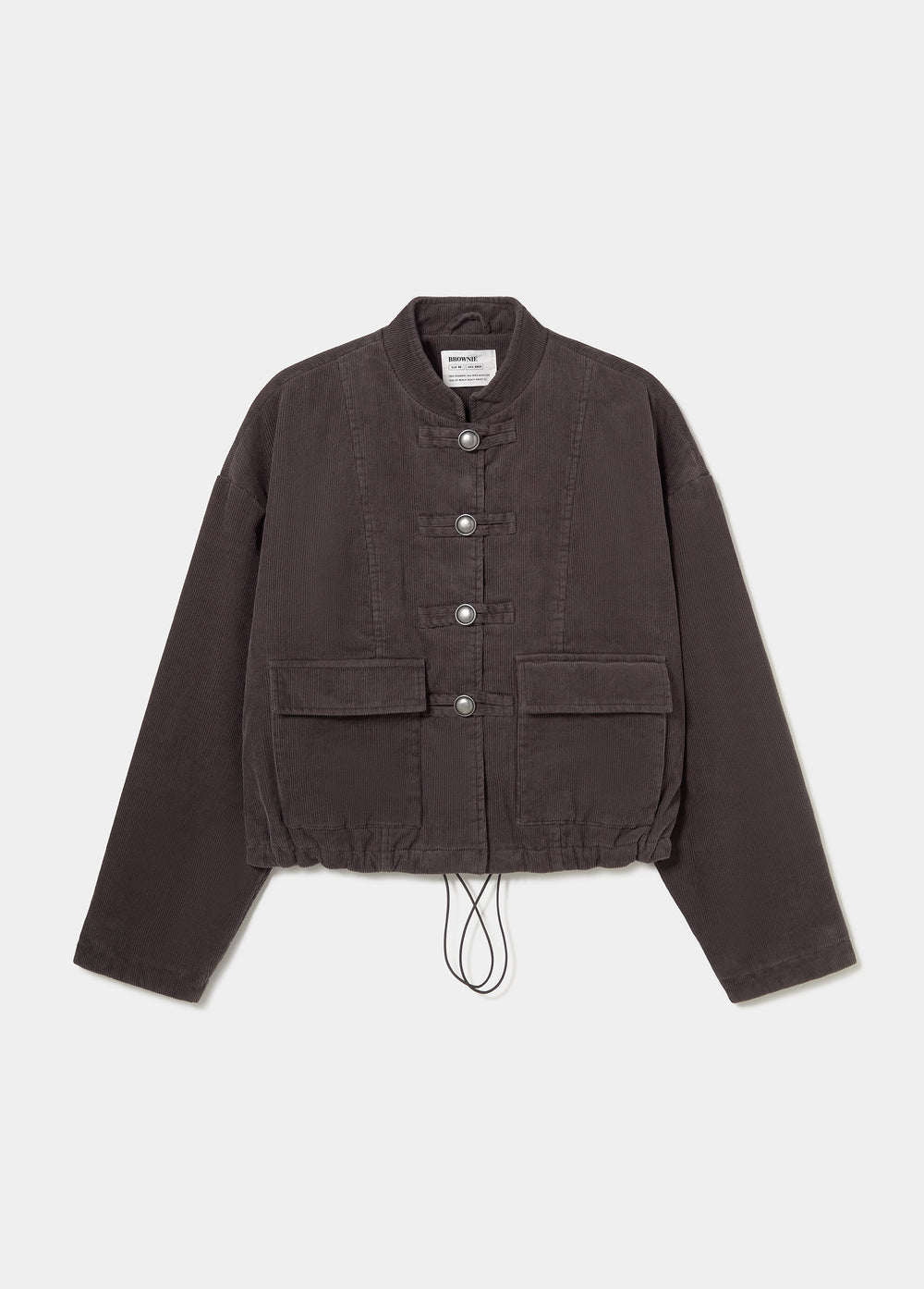 Gefütterte Cordjacke