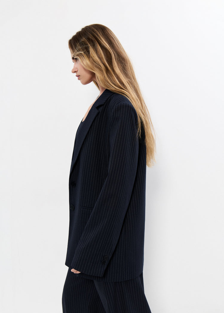 Pinstripe blazer