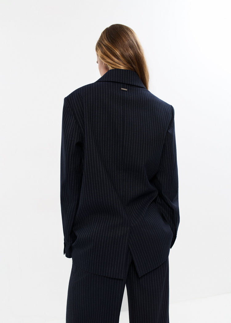 Pinstripe blazer