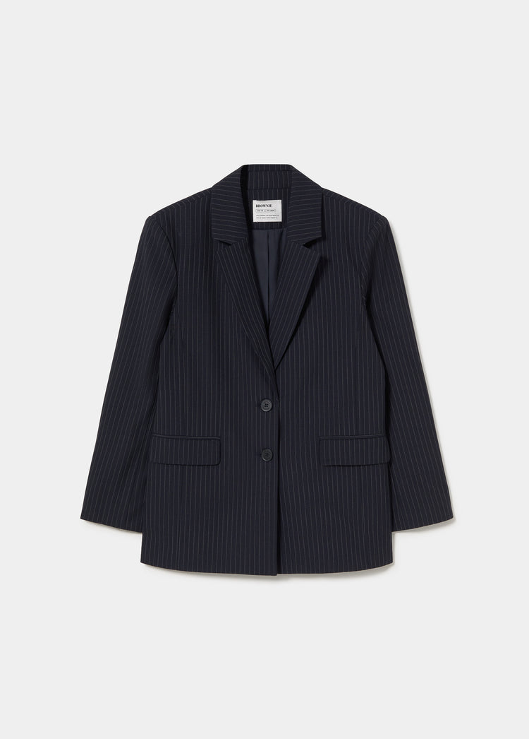 Pinstripe blazer