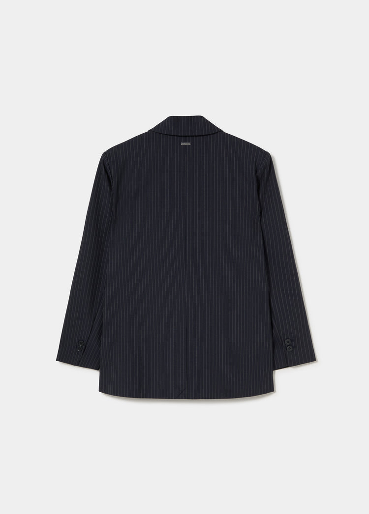Pinstripe blazer