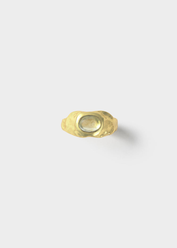 Irregular stone ring