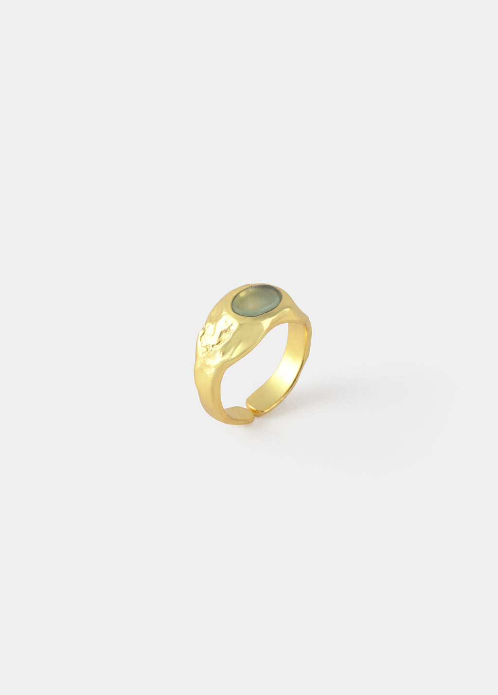 Irregular stone ring