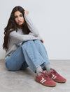 Panel sneakers with logo