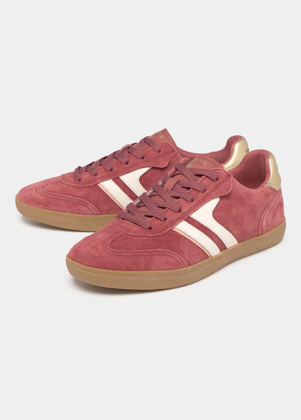 Panel sneakers with logo