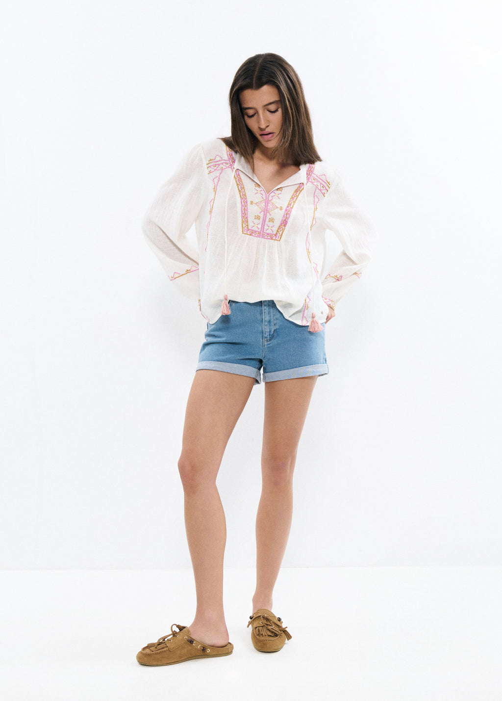 Blusa bordados
